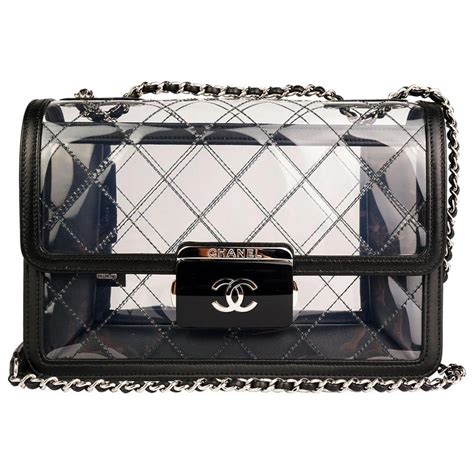 chanel transparent handbag|Chanel clearance handbags.